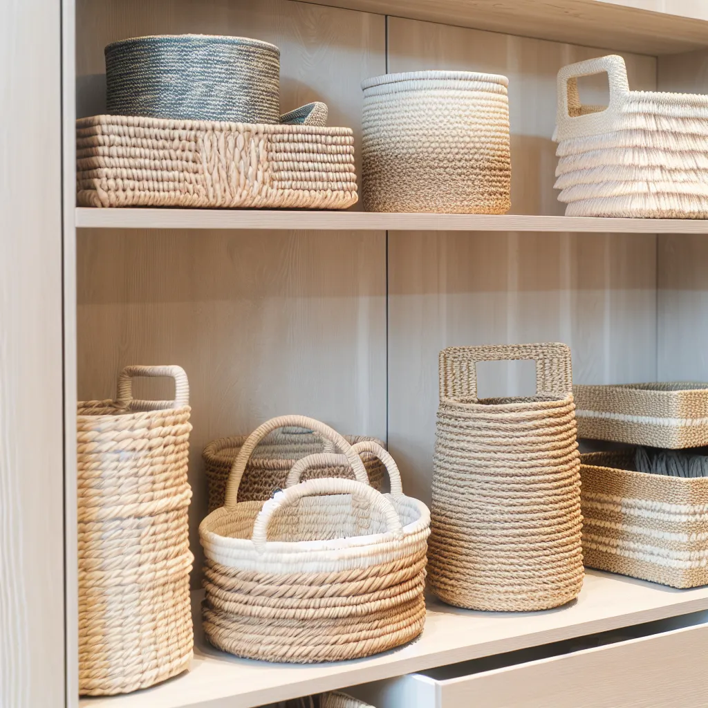 Handcrafted basket storage results