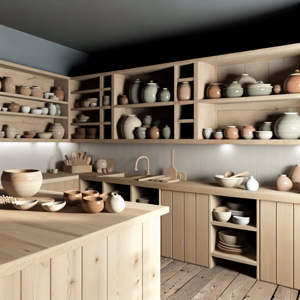 Organized cooking workspace