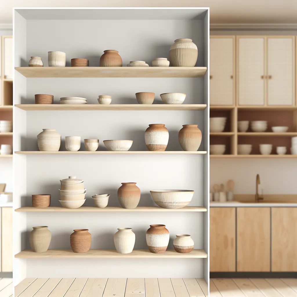 Refined visual harmony in artisan kitchen